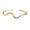 Trendy Fashion Adjustable Arc Bending Girls Opening Bangle Jewelry Simple Bracelet Women Gift