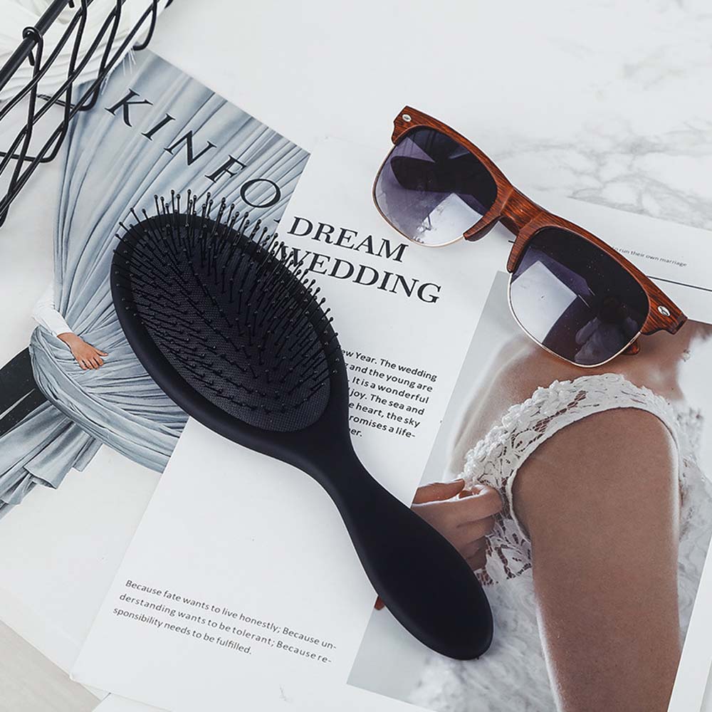 Air Cushion Massage Hair Comb Fluffy Airbag Curly Hair Comb Nylon Silk Oval Women's Anti Knot Hair Comb Hair Care Comb