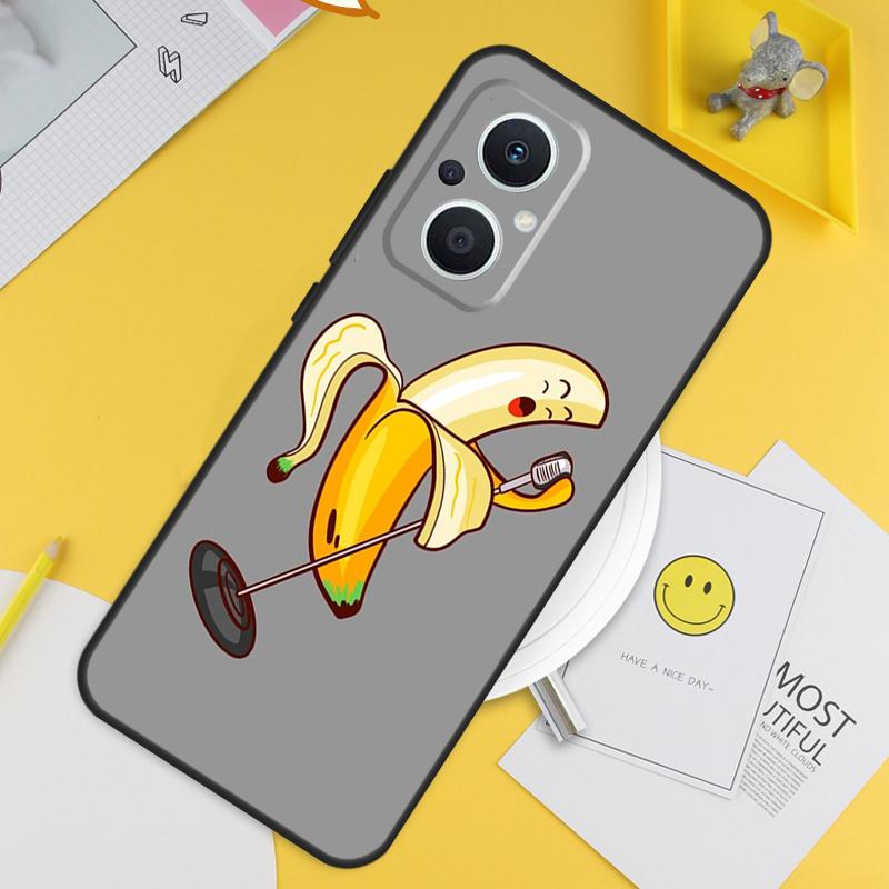 Memes Cartoon Funny Banana For OPPO Reno 12F 14F 13F 11F 10 11 12 13 14 Pro 7 8 Lite 8T OPPO Find X6 X5 X8 X9 Pro Case
