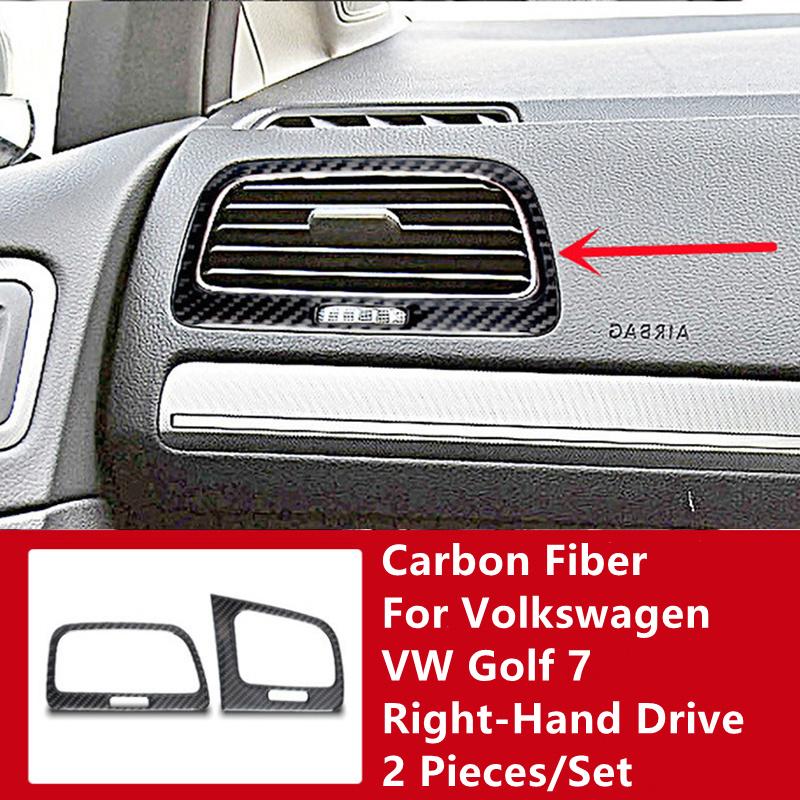 Автомобильный второй пилот, бардачок, бардачок, модификация крышки, накладка, полоски, наклейки для Volkswagen Golf 7, интерьер