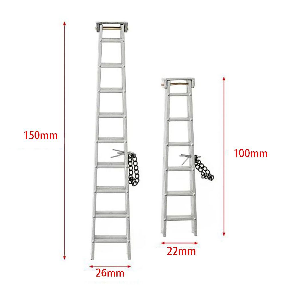 Высококачественные складные детали для рок-альпиниста на радиоуправлении 1/10 Rc автомобиль Мини-лестница Аксессуары для радиоуправляемого автомобиля Стремянка