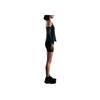 Nike Swoosh Dri-Fit Swift Удобный Мягкий Универсальный Быстросохнущий Майка для Бега Женские Топы Черный HQ0621-010