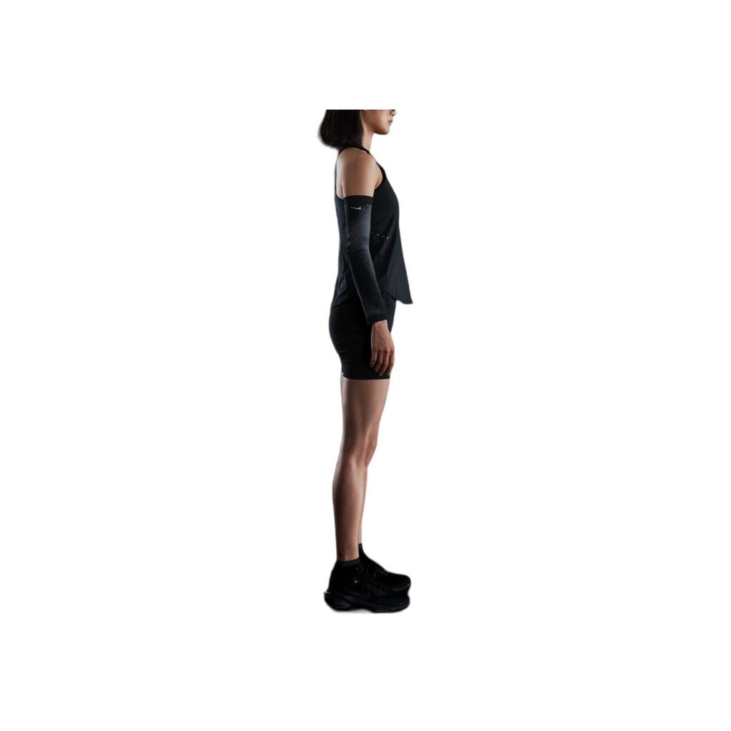 Nike Swoosh Dri-Fit Swift Удобный Мягкий Универсальный Быстросохнущий Майка для Бега Женские Топы Черный HQ0621-010