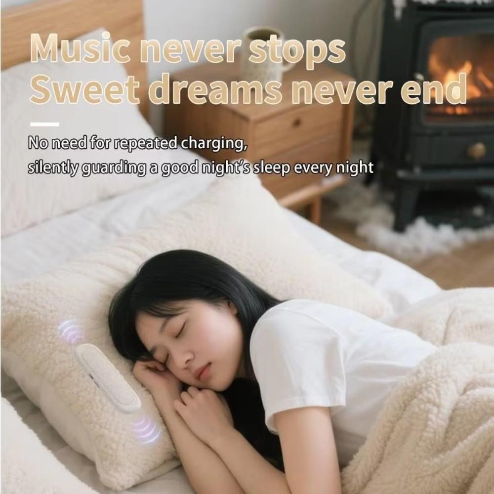 Timed Shutdown Under Pillow Speakers Noise Reduction Sleep Pillow Speaker  for Home Travel