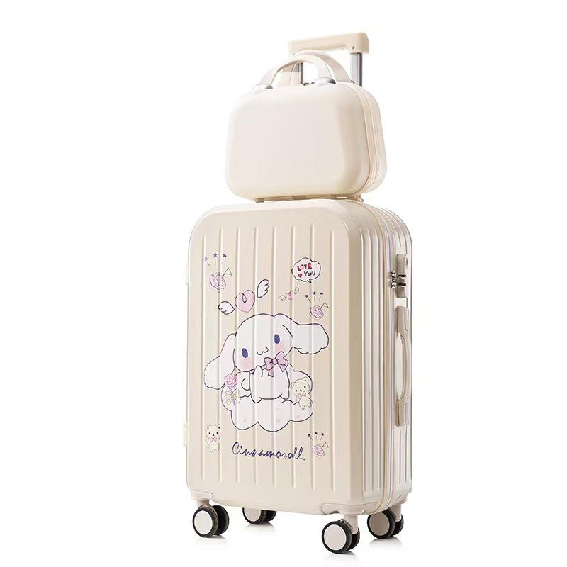 2025 New Cabin Size Luggage: Trolley Case with Combo Lock for Women, Men, and Kids