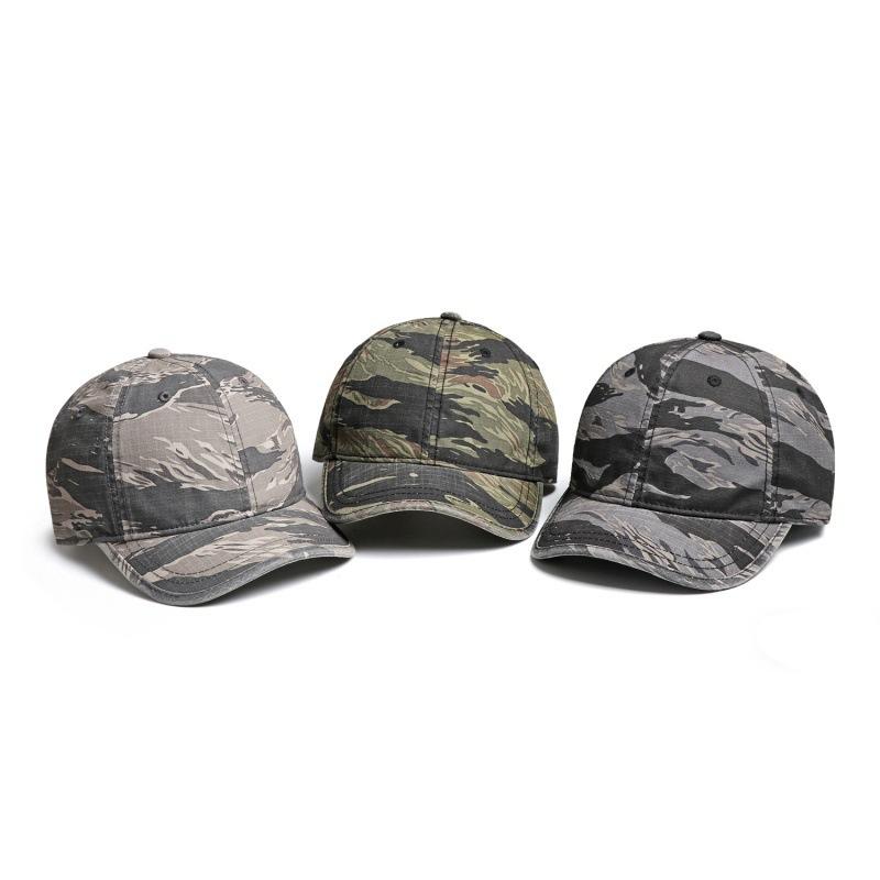 Camouflage Short Brim Soft Top Baseball Hat Men And Women Versatile Casual Outdoor Small Brim Sunshade Cap Retro Tide