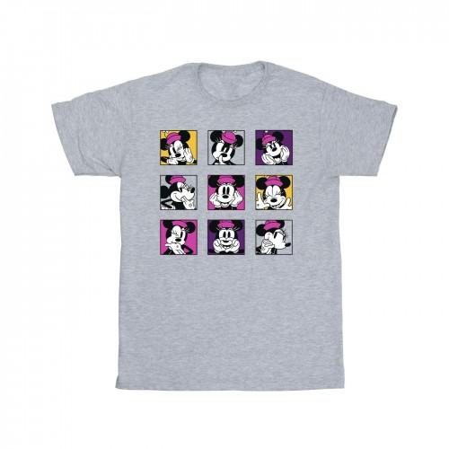 Disney Mens Minnie Mouse Squares T-Shirt