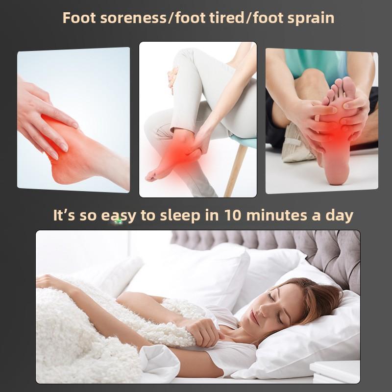 Аппарат для терапии стоп, массажер для ступней ног, автоматическое разминание акупунктурных точек стоп, икроножных мышц и меридианов, обувь для глубокого массажа