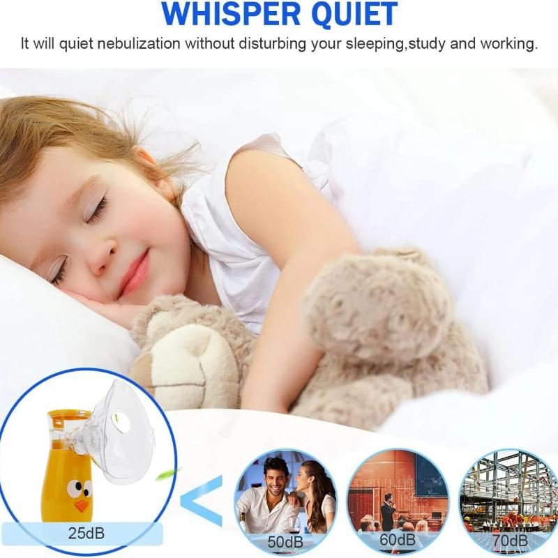 Перезаряжаемый ручной ультразвуковой атомайзер для астмы медицинский ультразвуковой портативный небулайзер ингалятор сетчатый небулайзер аппарат для детей