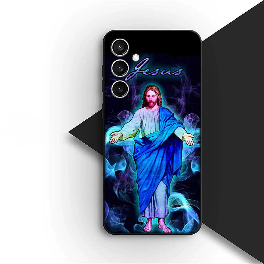 Jesus Christ God Christian Cross Cover for Motorola Moto G86 G57 E14 E15 G14 G34 G67 G13 G24 A54 G15 Power E22 Coque Phone Case