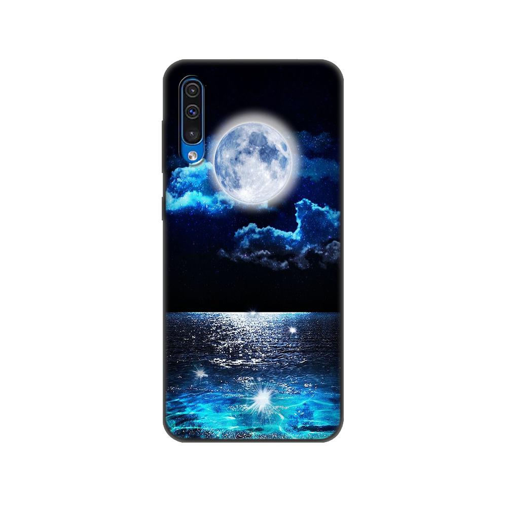 Чехол для Samsung Galaxy A50S, мягкий силиконовый чехол для Samsung A50S A507 A507F SM-A507F, 6,4 дюйма, задняя крышка, черный чехол из ТПУ, розовый, аниме, космическая машина