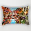 Home autumn decoration Oil painting style pillow cushion cover decorations throw pillow cover 30*50 pillowcase 30x50 40x60 50*70
