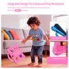 BDF Kids Tablet 7 Inch Android 13 4GB RAM 64GB ROM Pink Cartoon Pattern