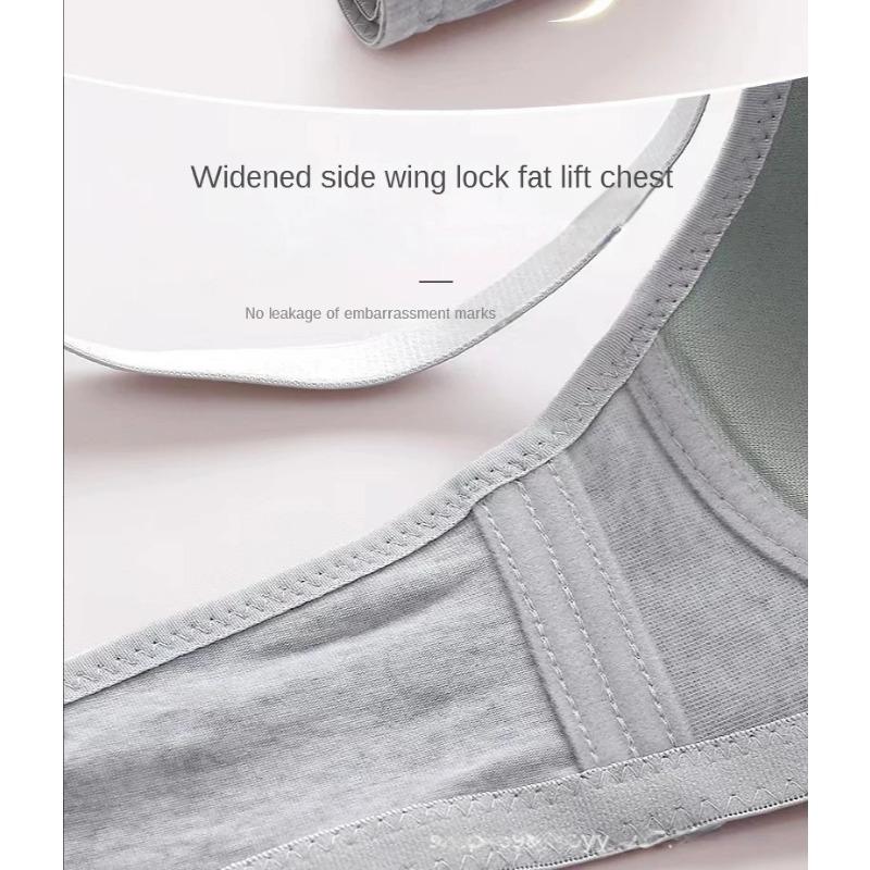 Тонкое нижнее белье большого размера, поддерживающее бюстгальтер с защитой от провисания груди, беспроводной, с эффектом пуш-ап, комфортное дышащее нижнее белье для мам
