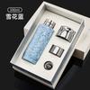 Pure Titanium Vacuum Insulated Cup Women 390ML Tea Separation Office Gift