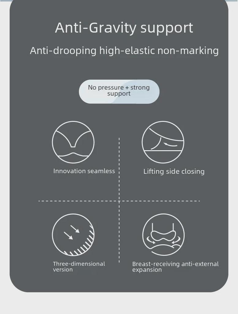 Регулируемый, дышащий, бесшовный бюстгальтер с защитой от провисания для женщин с большой грудью, идеальный для комфорта летом