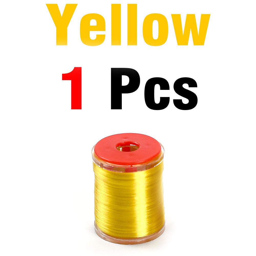 6 Colors 450M Fly Tying Floss Thread 75D Silky Yarn Fly Fishing Tying Line