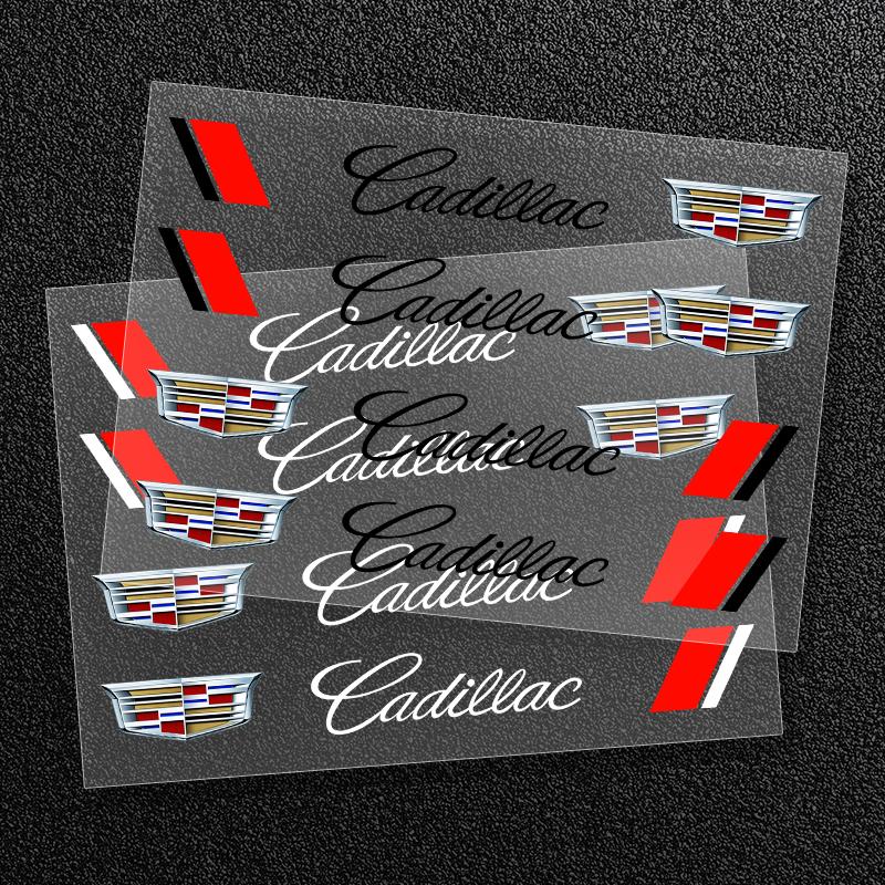 4pcs Car Door Handle Stickers Body Vinyl Stickers Decals Accessories For Cadillac XT4 XT6 CTS DTS STS XTS ATS BLS SLS CT5