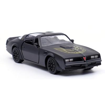 Масштаб 1/36 1978 Pontiac Firebird, литая под давлением модель автомобиля, игрушечный автомобиль с откатным механизмом и открытыми дверями для детей, коллекция подарков для мальчиков и девочек