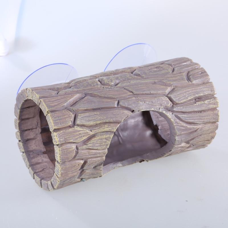 Reptiles Hideaway Cave Hollow Trunk Shape for Lizards Geckos Hideouts Hiding Hollow Trunk Trunk Hideouts