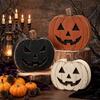 3PCS Freestanding Wooden Pumpkin Solid Wood Tiered Tray Decor  Farmhouse Home Decor