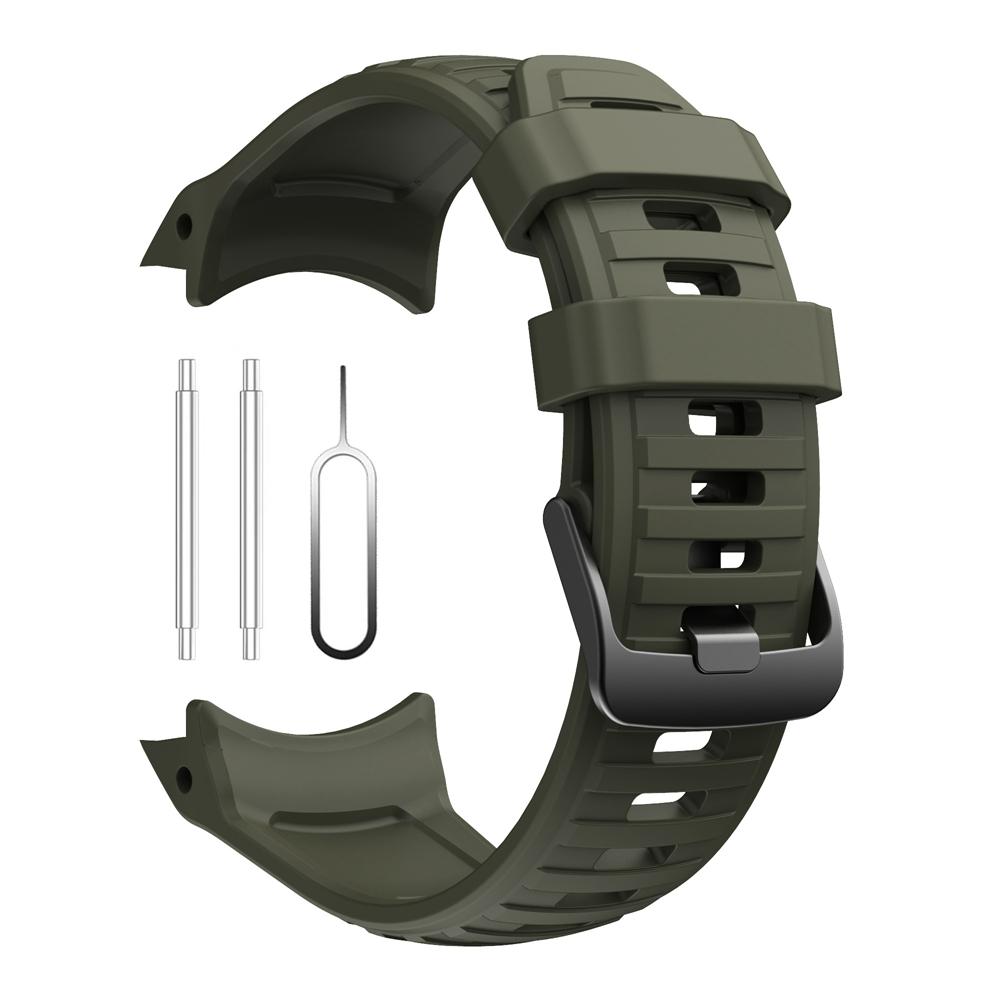 No Gaps 26mm Silicone Strap For Garmin Instinct 2X Solar - Tactical Edition Watchband Replacement Accessories