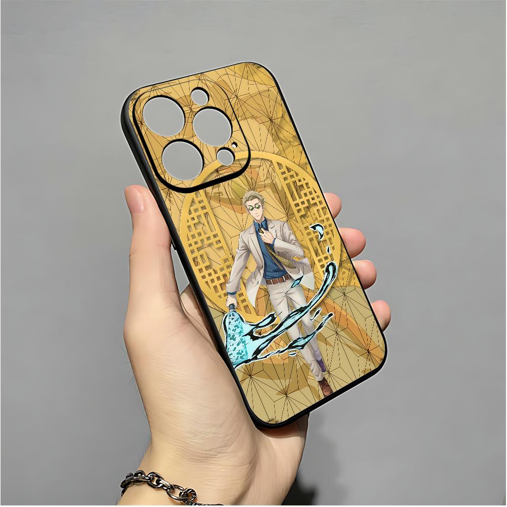Чехол для телефона Kento T-Nanami J-Jujutsu K-Kaisen Для IPhone 16,15,14,13,12,11,XS,XR,X,8,7,Pro,Max,Plus,mini Силиконовый Черный Чехол