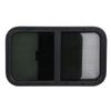 700*400mm RV Window Replacement Round Corners Slide with Insect Screen for Trailer Camper Construction Vehicles