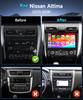 Автомагнитола 4G 64 ГБ для Nissan Altima 2013-2018, 10,1-дюймовый сенсорный HD-экран, Android Auto, CarPlay, Wi-Fi, GPS, камера заднего вида.