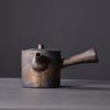 175ml Japanese Style Ceramic Side Handle Teapot Vintage Handmade Gilded Kung Fu Tea Set