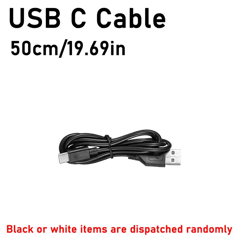 Mini LED Flashlight Fun Finger Gyroscope Type-c Rechargeable Keychain Torch 6 Lighting Mode Outdoor Camping Emergency Lamp