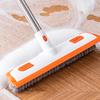Щетка для пола с телескопической ручкой, эргономичный дизайн, щетка для мытья полов 2 в 1, многофункциональный инструмент для уборки