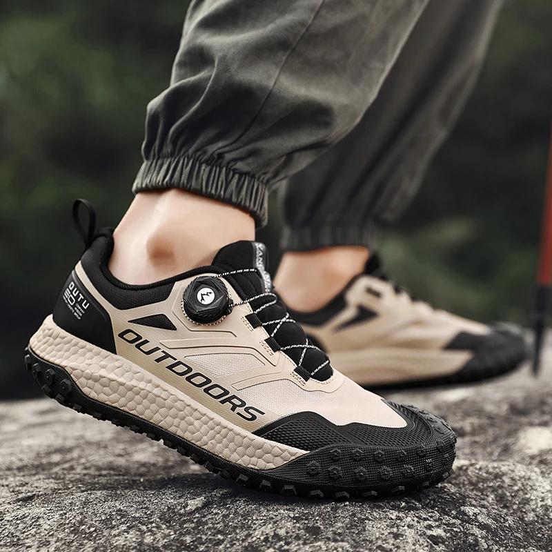 Mens Sneakers Walking Waterproof Hiking Shoes for Men Man Male Breathable Trekking Men's Sports Shoes Casual Outdoor Trainers