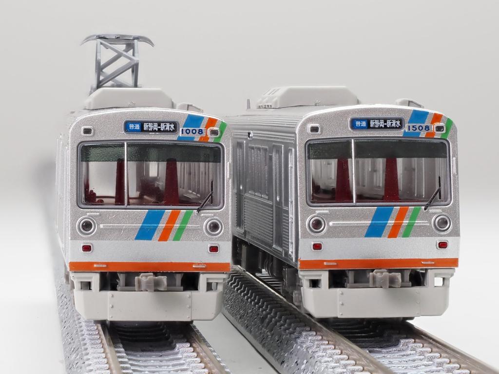 TOMYTEC Железнодорожная коллекция Железная коллекция Сидзуокская железная дорога Тип 1000 Спасибо 1008 Формирование 2-вагонный набор Диорама Принадлежности 334095