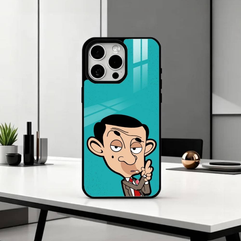 Смешной Mr B- BeanS Чехол для телефона для iPhone17,16,15,14,13,12,11 Plus,Pro Max Магнитный для Magsafe Беспроводная зарядка