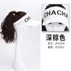 Womens Sport Sun Visor Hat With Long Curly Wig All-in-one Fashion Hairpiece Outdoor Protection