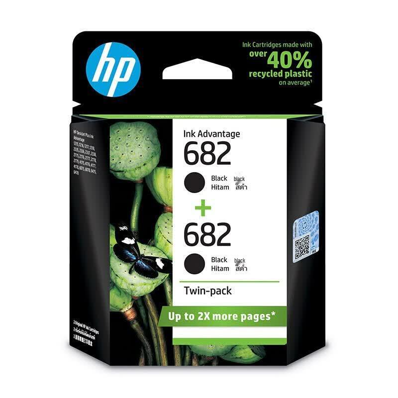 HP 682 Двойной Черный Оригинальный Картридж
