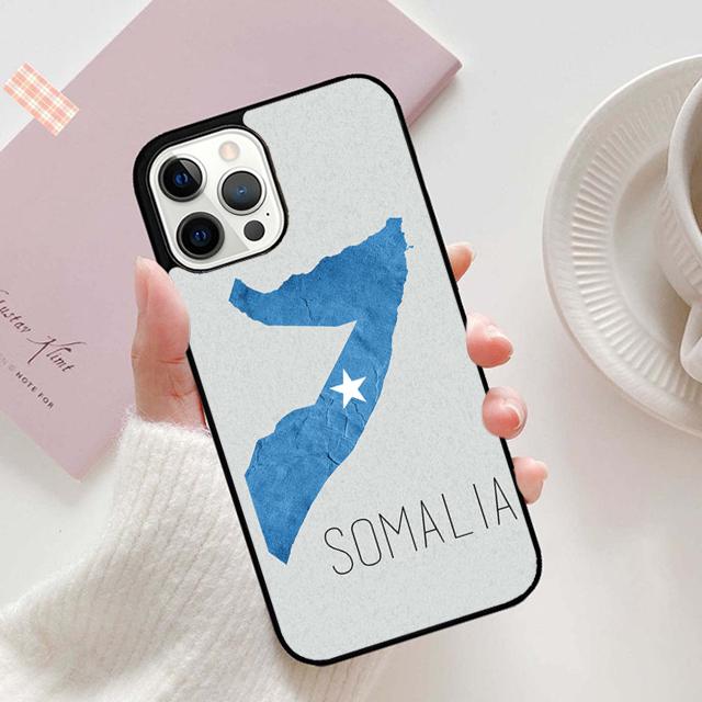 Осенний чехол для телефона с флагом Сомали Сомалийской Республики для iPhone 17 Air 16 16e 15 12 11 13 14 Pro Max Apple Plus Coque