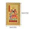2025 Tai Sui Amulet Card Feng Shui Prayer Gold Card Exorcism Protection Buddha Gift Amulet Safe Bring In Wealth And Treasure