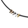 10Pcs 1.5/2mm Fauxs Leather Handmade Adjustable Braided Rope Pendant Charm DIY Findings Lobster Clasp String Cord Jewelry Making