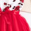 Spring/Summer Girls' Clothing 8-12 Year Old New Girl's Fashionable Flying Sleeves Princess Dress Children's Dress
