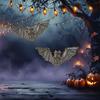Halloween LED Bat Decoration Spooky Light Up Flying Bat Ornament for Holiday Indoor Outdoor Porch Tree Yard Lawn Decoration