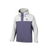 Earth Shell 2.0 водонепроницаемая ветрозащитная дышащая уличная куртка с капюшоном мужская куртка серо-фиолетовая 952437617-3