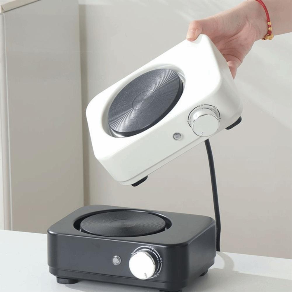 Adjustable Temperature Coffee Pot Heating Furnace Fast Heat Cast Iron Plate Electric Teapot Warmer Stove 3 Speed Energy-saving