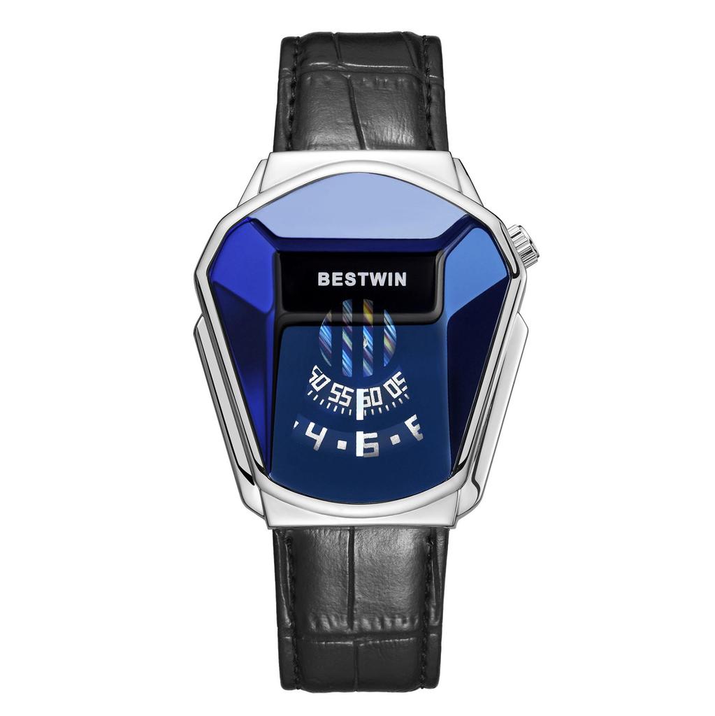 BESTWIN Мужские кварцевые часы из сплава с бриллиантами - Модные парные часы