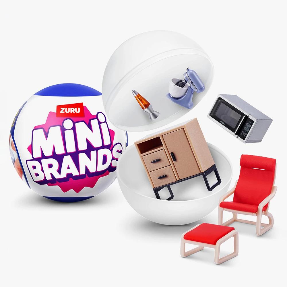 Zuru Сюрприз Игрушка My Mini Brands Кавайная Фигурка Детского Питания Миниатюрные Игрушки Таинственный Блайнд Бокс Оригинальная Коллекционная Игрушка Подарок для Детей