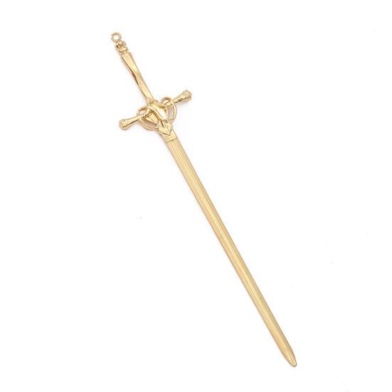 Female Hair Clip Ancient Sword Popular Punk Firm Holding Fork