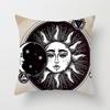 Home Bedroom Living Room Sofa Cushion Cover Decoration Sun Moon Mandala Series Pattern Printing Pillowcase