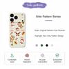 For iPhone 17 Pro Case Christmas Friends Pattern Printing Straight Edge TPU Phone Back Cover
