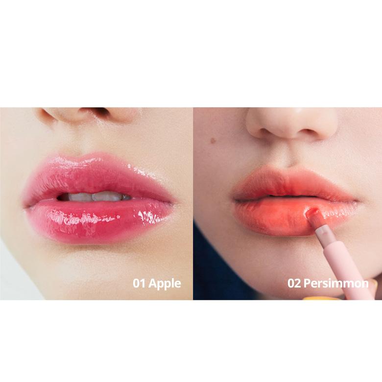 AOU Оттеночный бальзам + набор кистей для кончиков 2 шт.